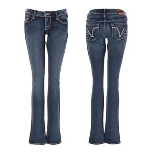 PRVCY London Skinny Stretch Dark Wash Celeb Favorite Denim Jeans Size 27